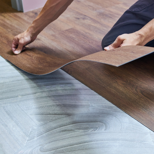 Vinyl flooring @ Deck and Flooring Expo